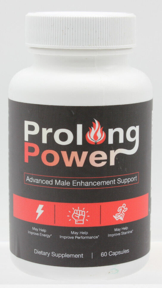 Prolong Power Advanced Male Supplement Energy, Performance, Stamina, 60 Capsules