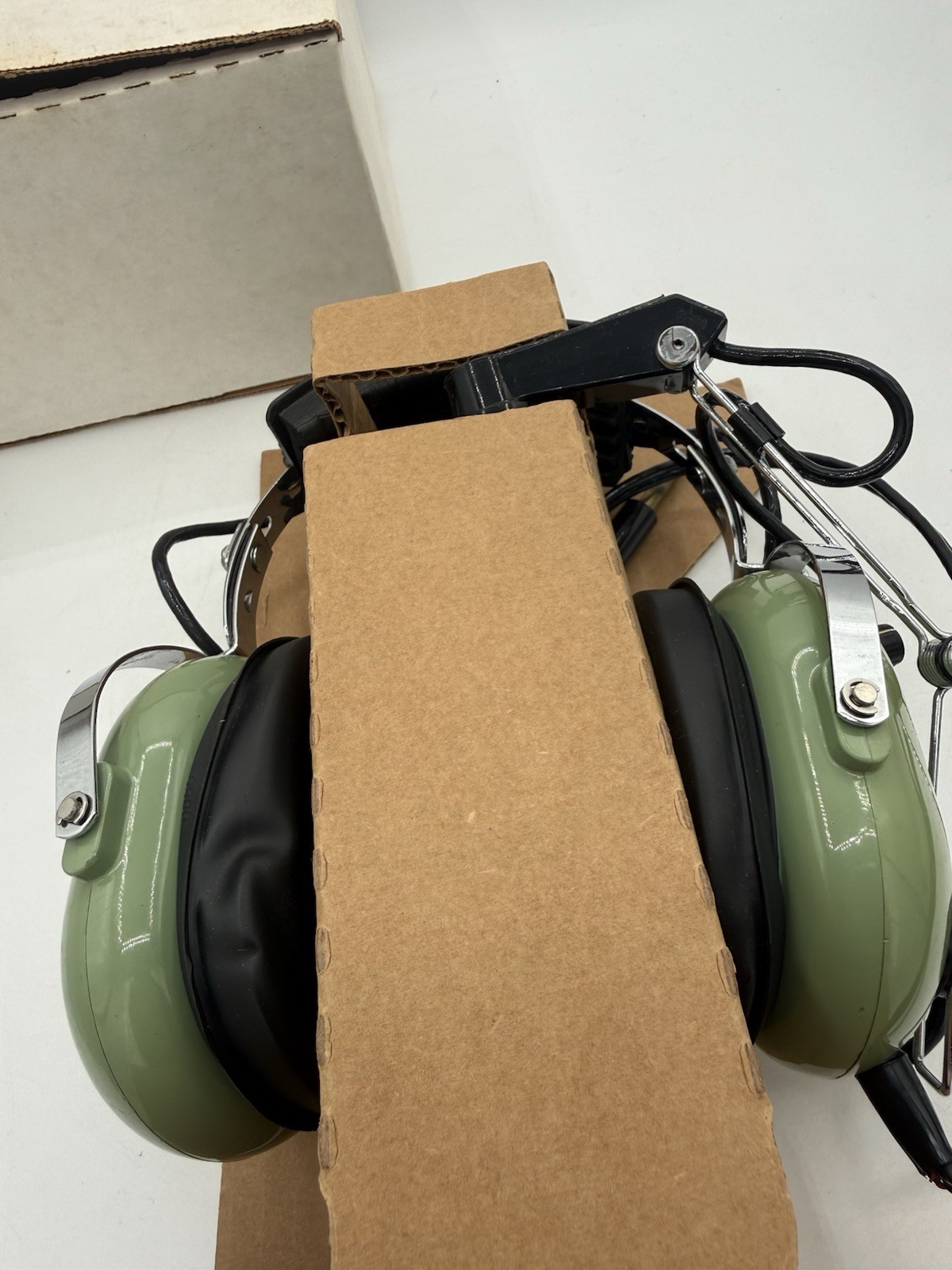 David Clark H10-30 General Aviation Helicopter Headset With Microphone Open Box