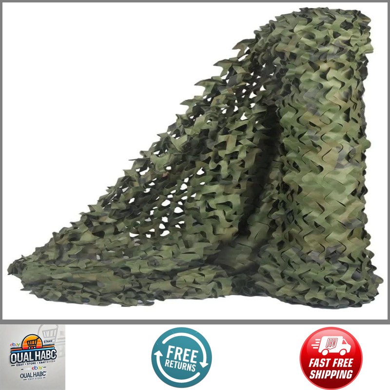 Camo Netting Camouflage Net Blind Sunshade for Camping Shooting Hunting Outdoors