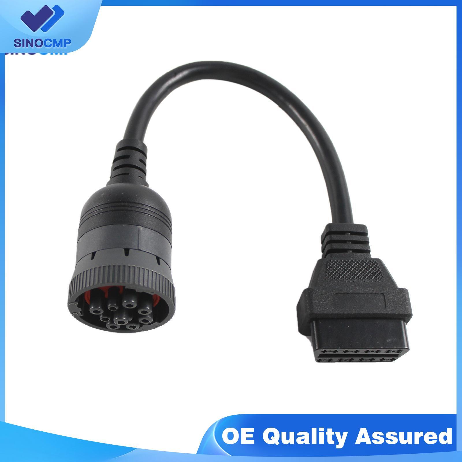 9 Pin Diagnostic Tool Connectors Cable 88890302 for Volvo Vocom 88890300 Truck