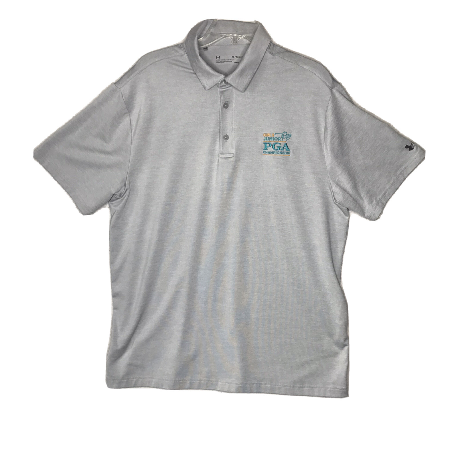 Under Armour Polo Shirt Girls Junior PGA Championship Adult XL HEATGEAR Golf