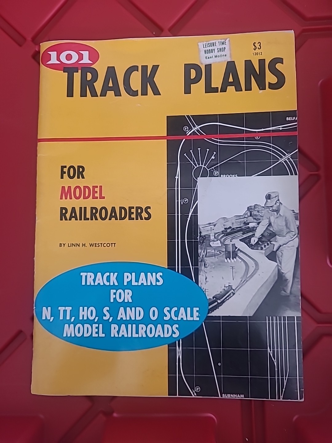 Vintage 101 Track Plans For Model Railroaders Westcott 1967 N TT HO S O Scale