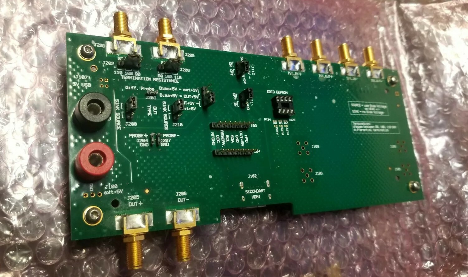 Agilent Keysight 81150-66891 HDMI BOARD SMA