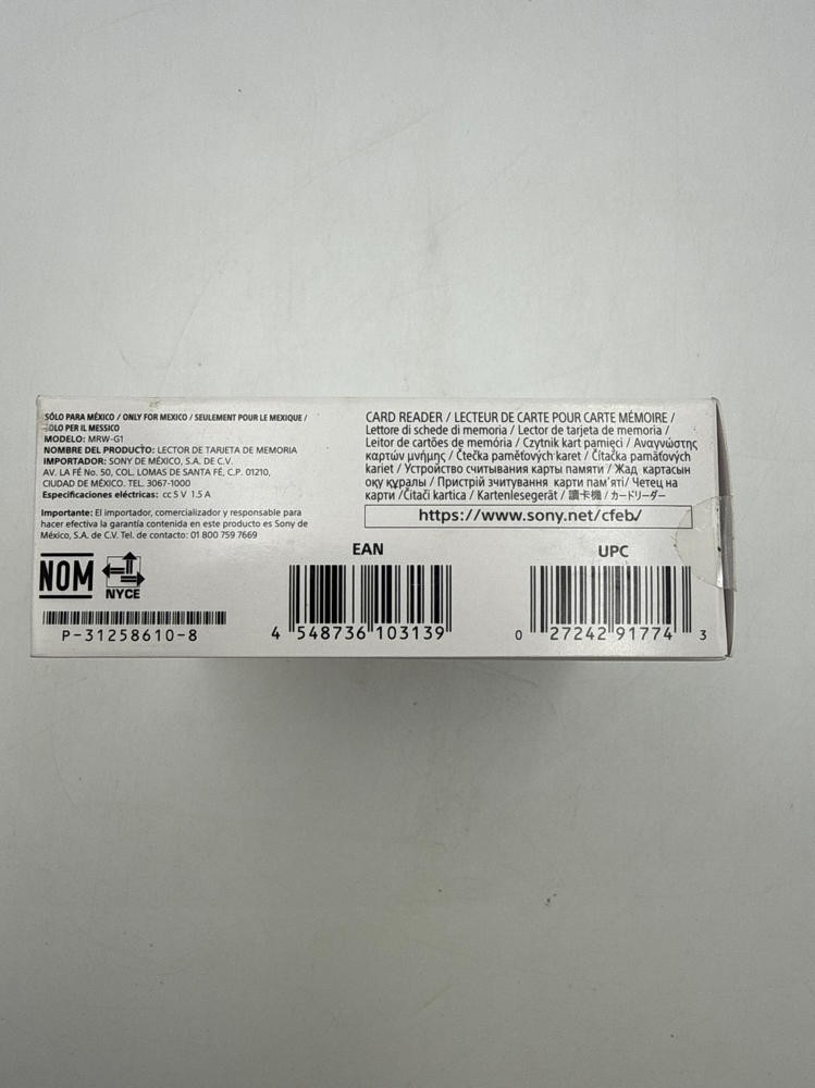 Sony XQD/CFExpress Type B Memory Card Reader
