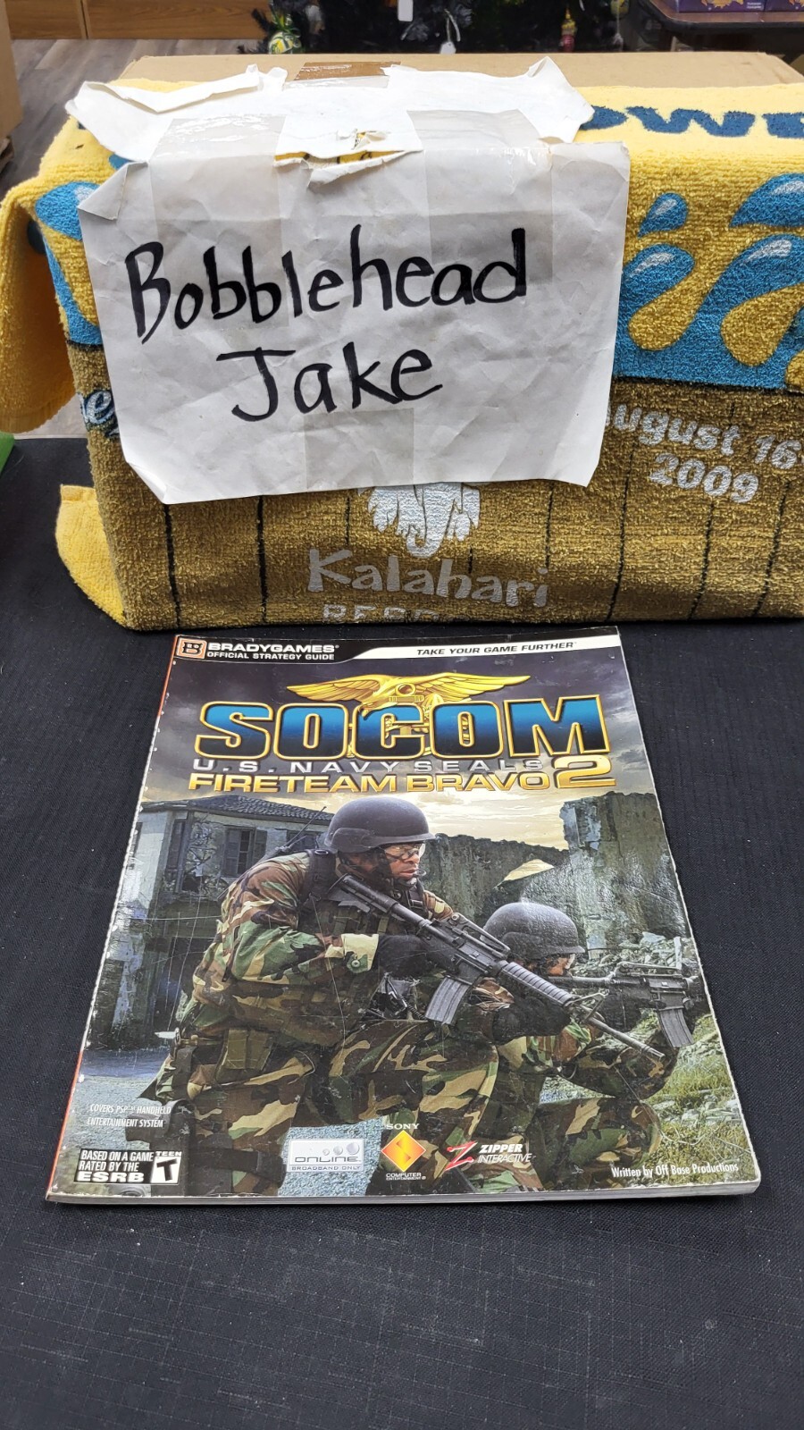 SOCOM US NAVY SEALS FIRETEAM BRAVO 2 PSP BRADY VIDEO GAME STRATEGY GUIDE