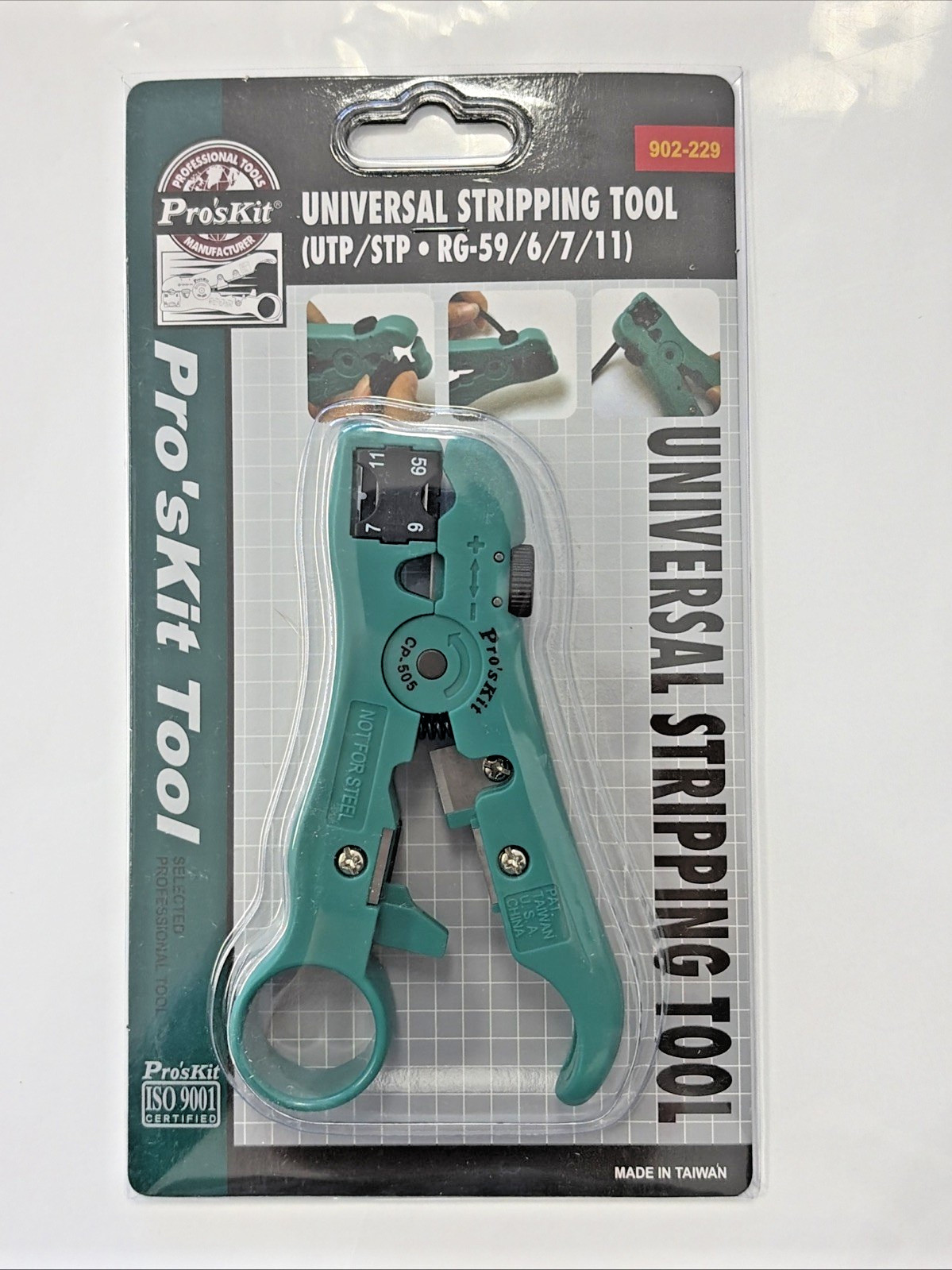 Pro'sKit 902-229 Universal Stripping Tool, Multi