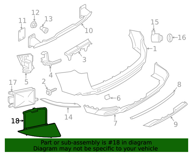Genuine BMW Mount Bracket 66-32-6-850-147