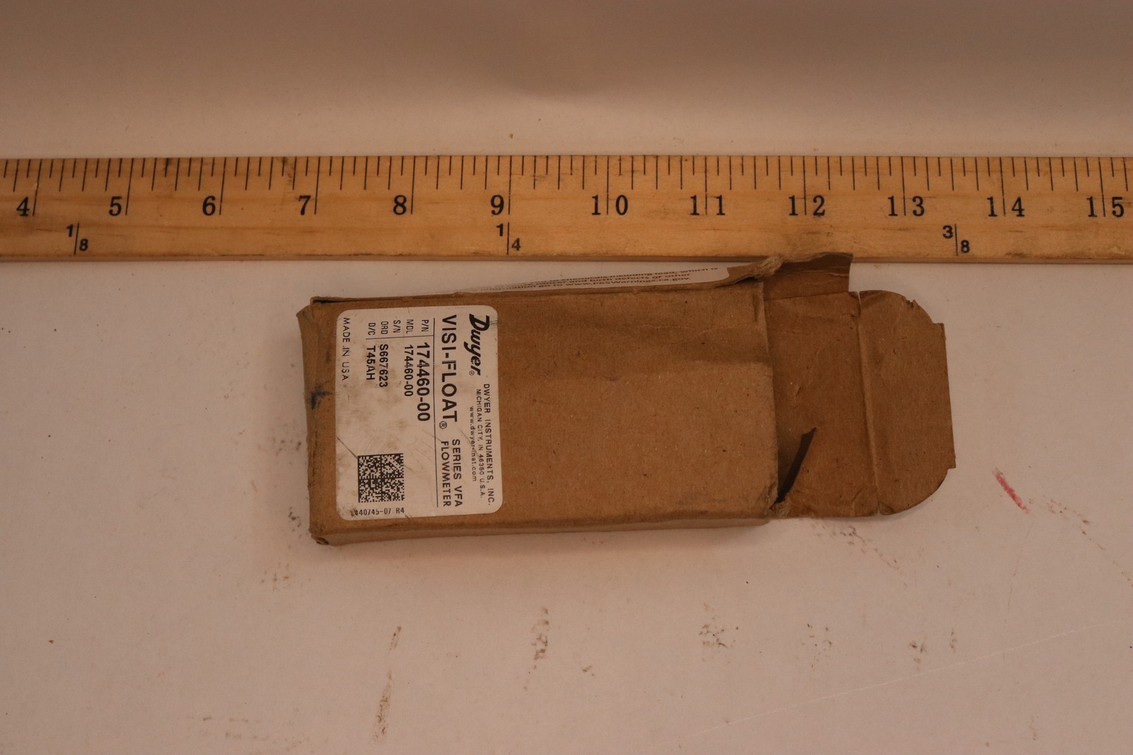 Dwyer Instruments Series VF Visi-Float Flow Meters Nickel Plated 174460.00