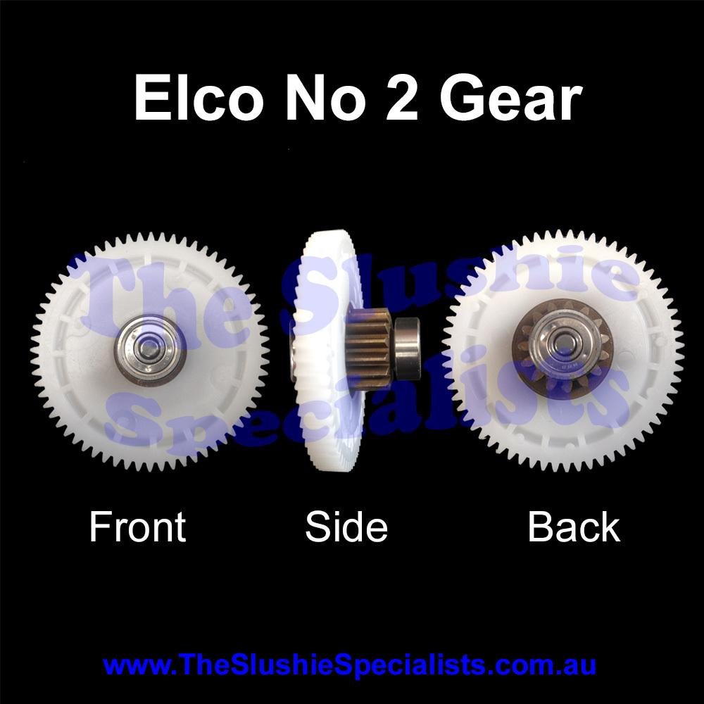 New ELCO #2 Gear for GBG/CAB/SPM Slushie Machine Gear Motors/Gear Boxes