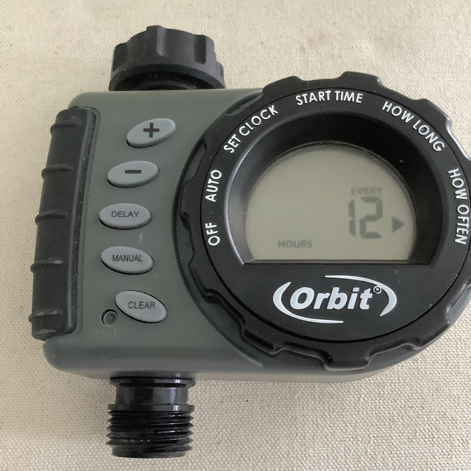 Orbit Programmable 24600 Lawn Garden Automatic Aqua Water Timer Digital 1 Hose
