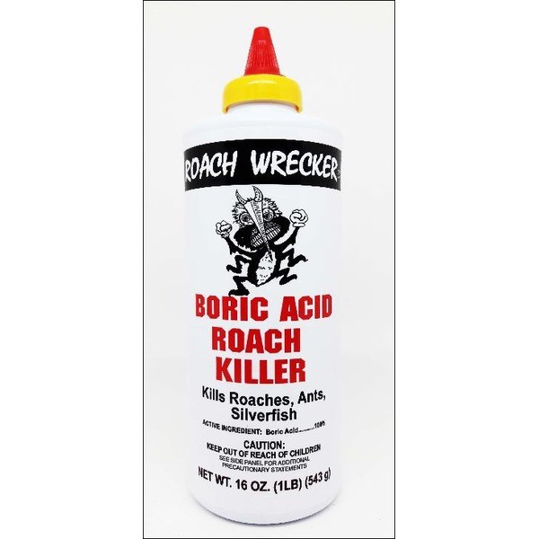 Black Jack Roach Wrecker, 663, 100% BORIC ACID ROACH KILLER 1LB