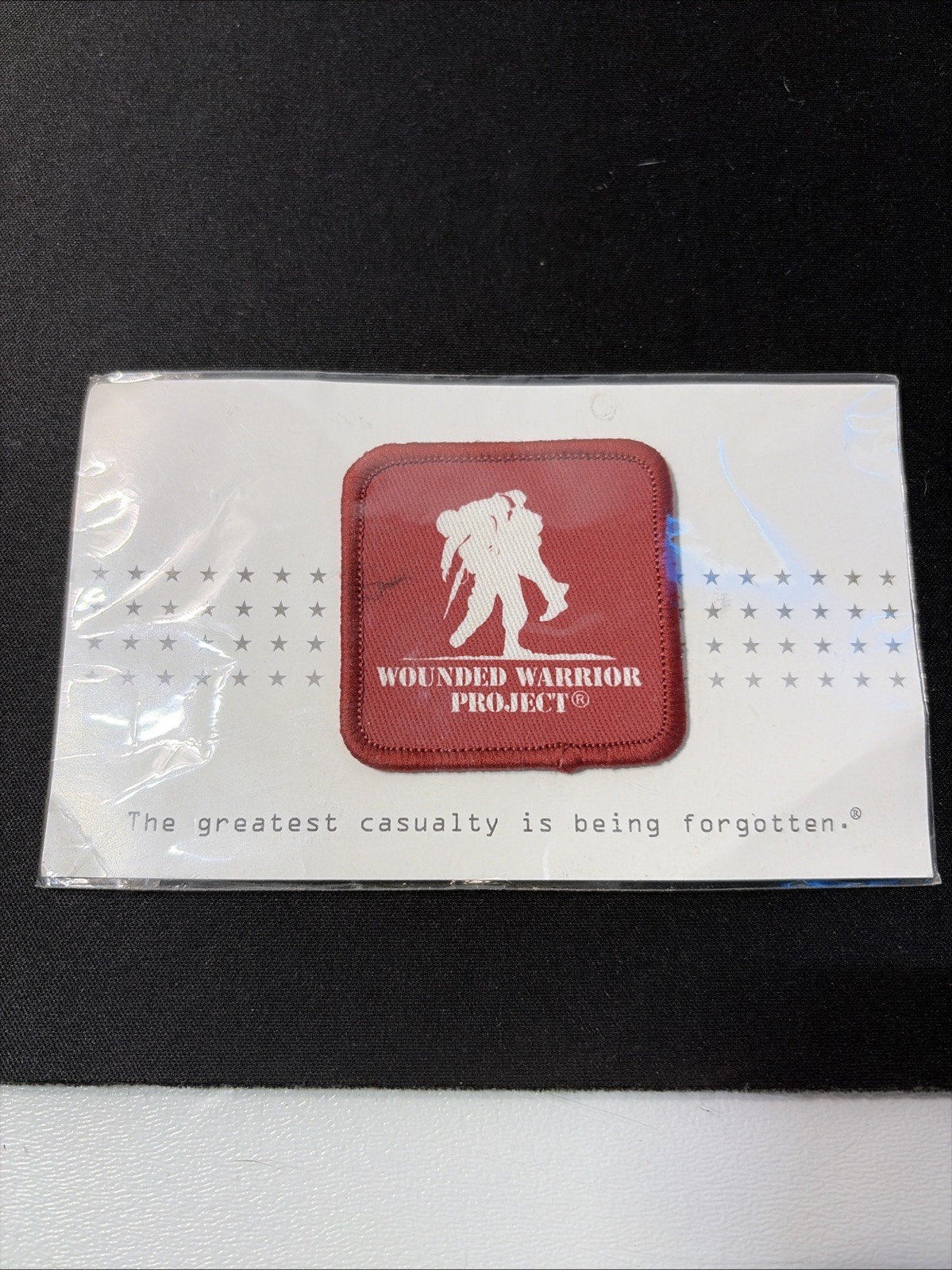 NEW! Wounded Warrior Project Patch *Iron/Sew On* * Never Opened