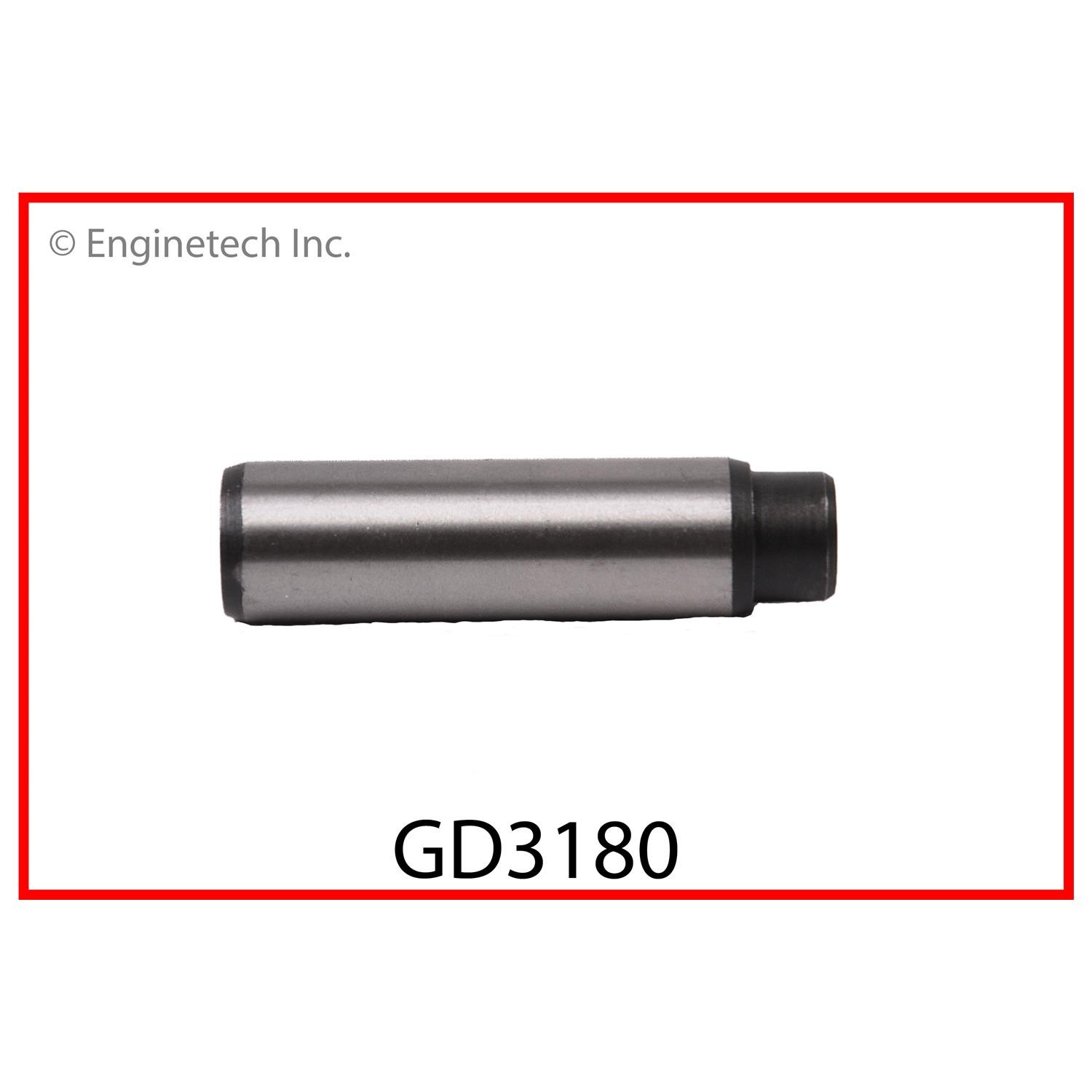 Enginetech GD3180 Engine Valve Guide 4 Pack for Volvo Vehicles