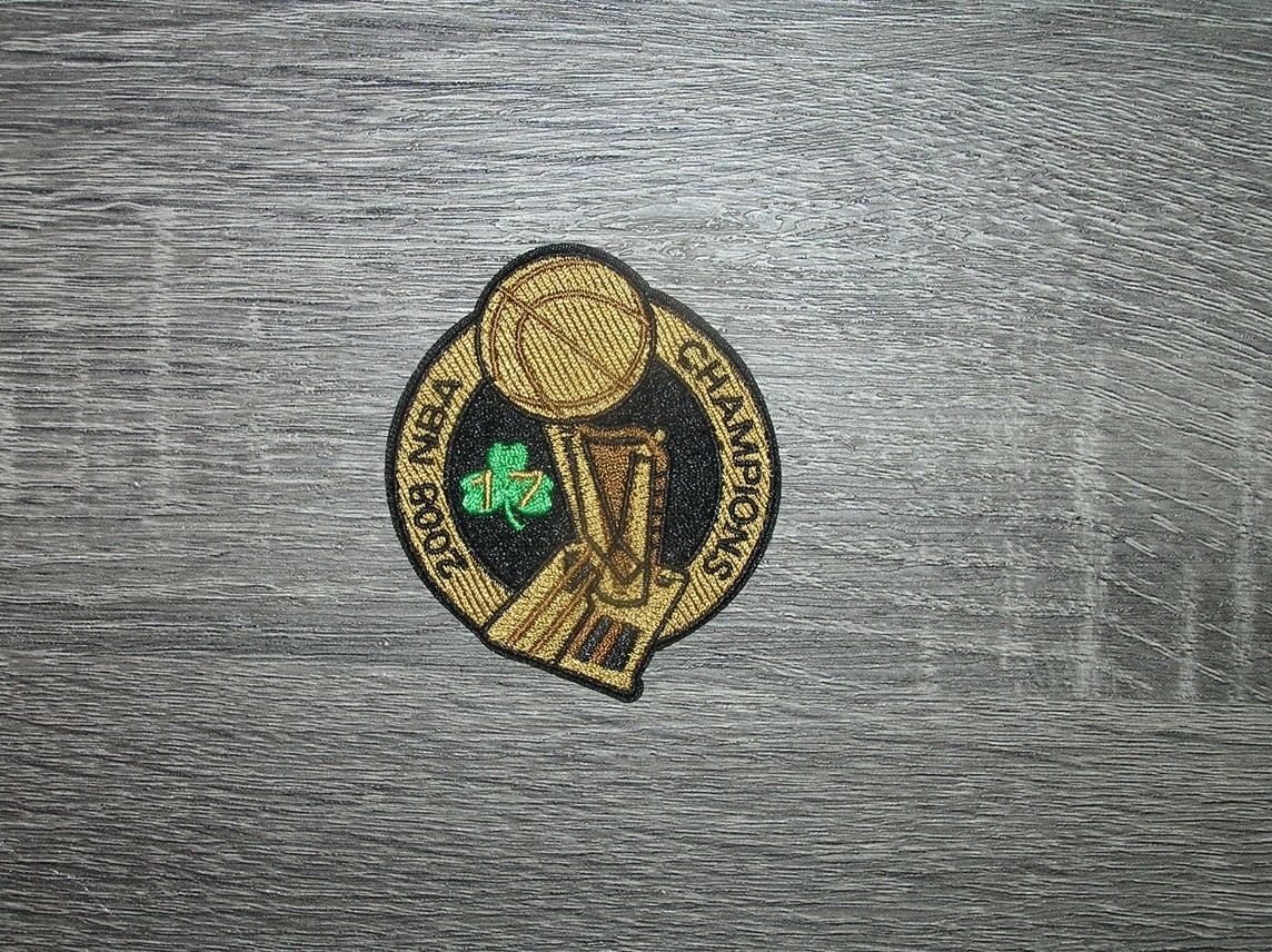 2008 NBA Champions Boston Celtics Embroidered Iron On Patch 2.5" x 2.75"