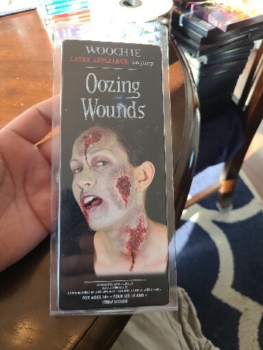 Woochie Oozing Wounds Latex Appliance for SFX/Halloween