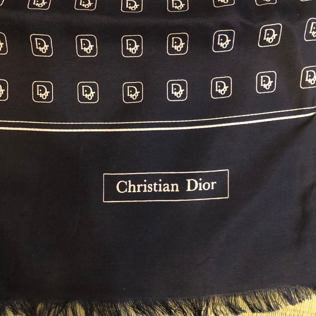 Christian Dior Muffler Shawl Vintage
