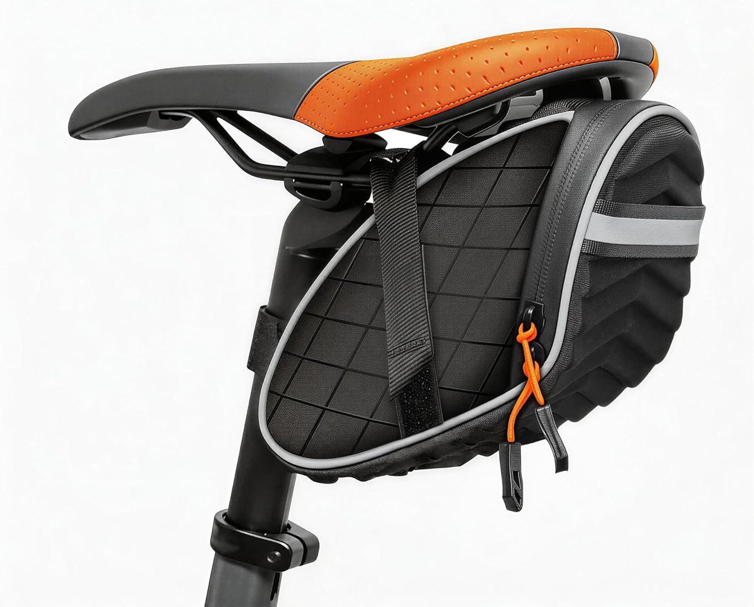 Bike Bag,Bicycle Saddle Bag,Under Seat 3D Shell Cycling Seat Bag for Mountain Ro