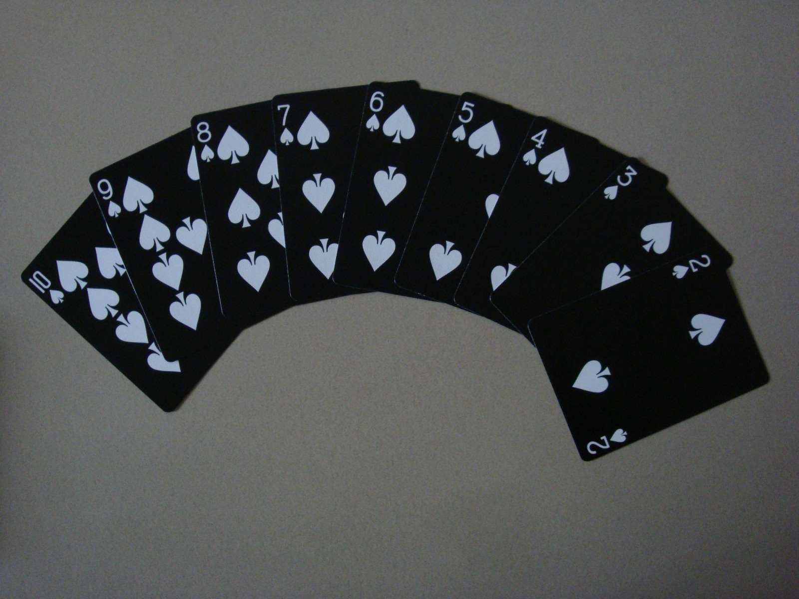 BLACK SPIDER DECK BICYCLE PLAYING CARDS POKER SIZE