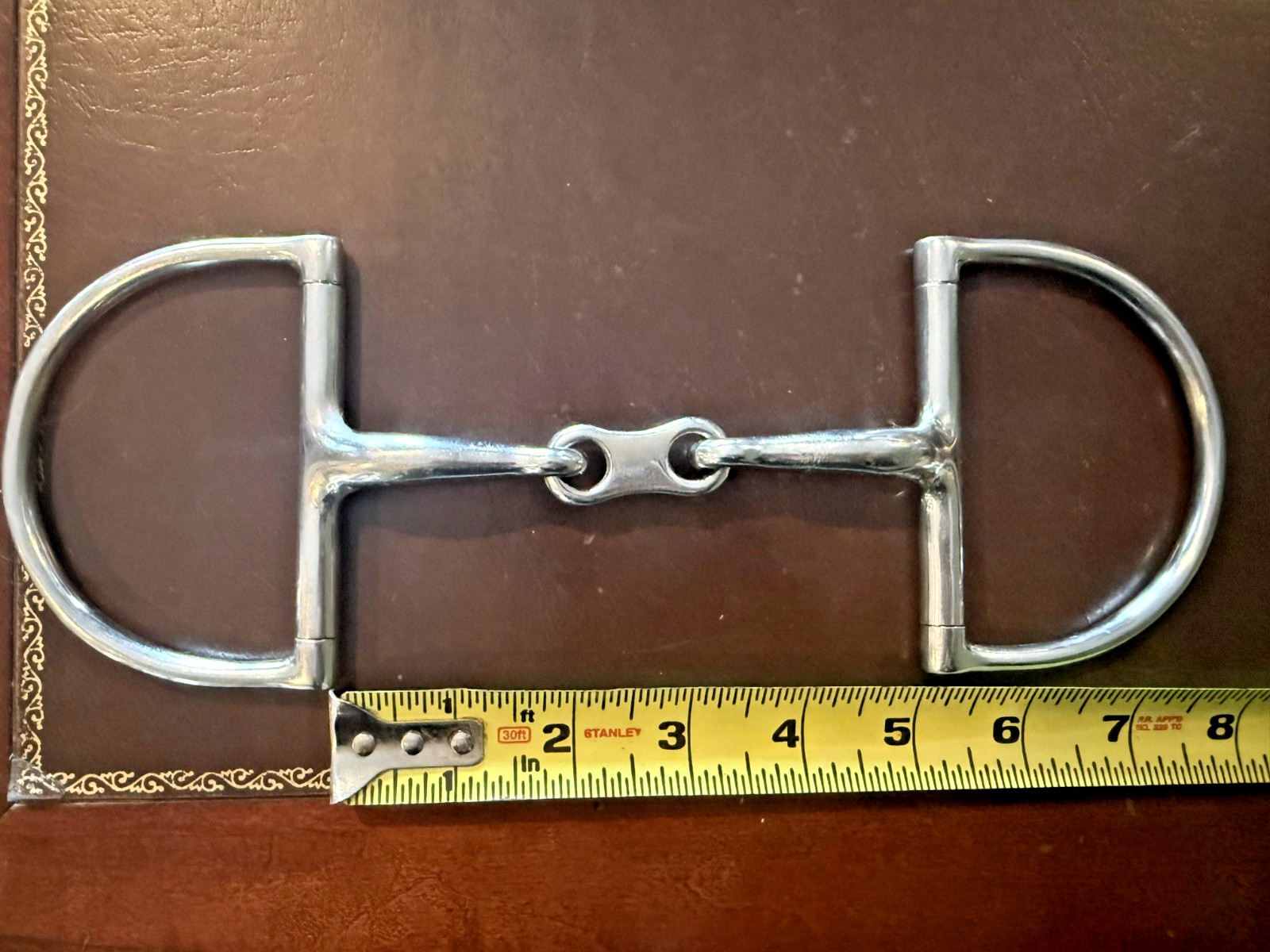 Centaur SS 5" Dee French Link Snaffle - Free Shipping - Returns Accepted