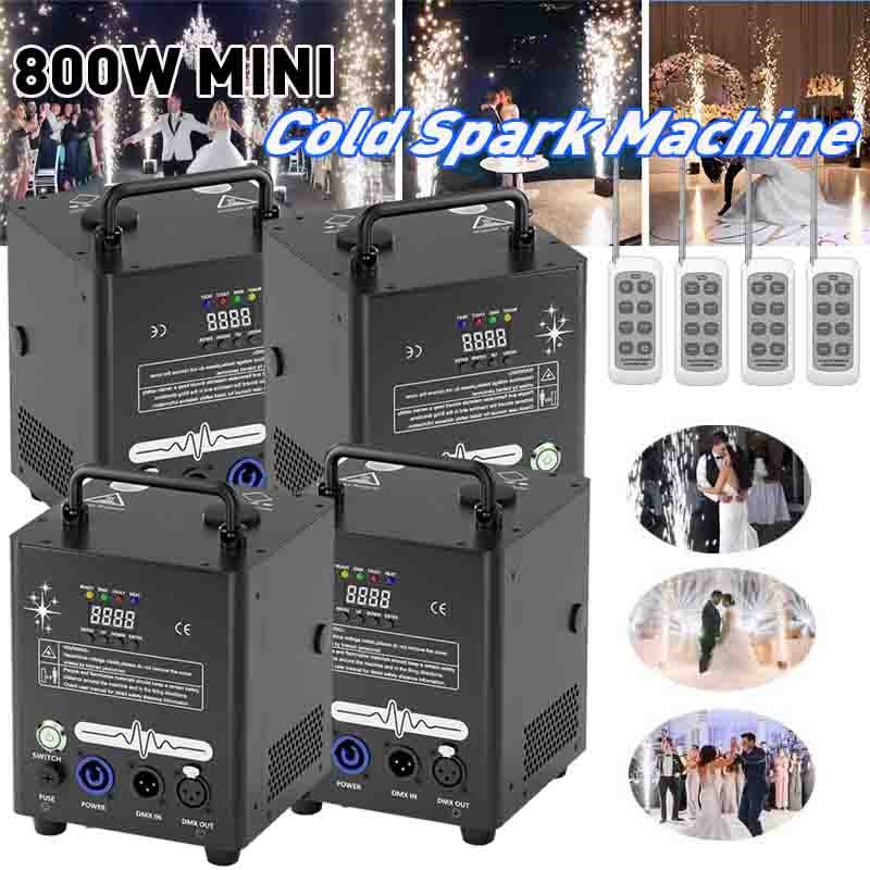 800W Cold Spark Machine Firework Machine DMX DJ Wedding Stage Effect Machine