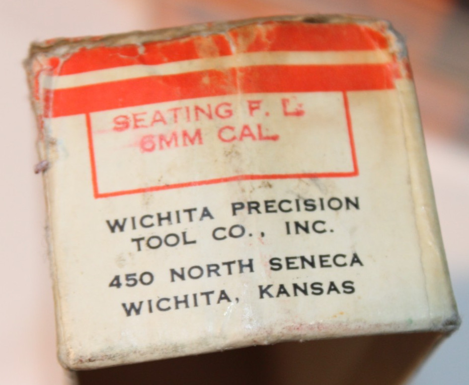 Wichita Precision Dies Seating FL 6MM CAL