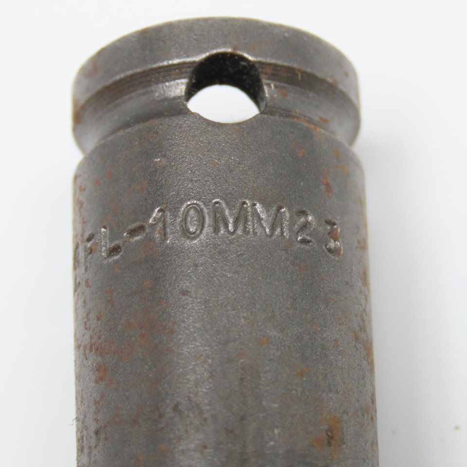 Apex FL-10mm23 10mm Socket 6 Point 2" Long 3/8" Drive