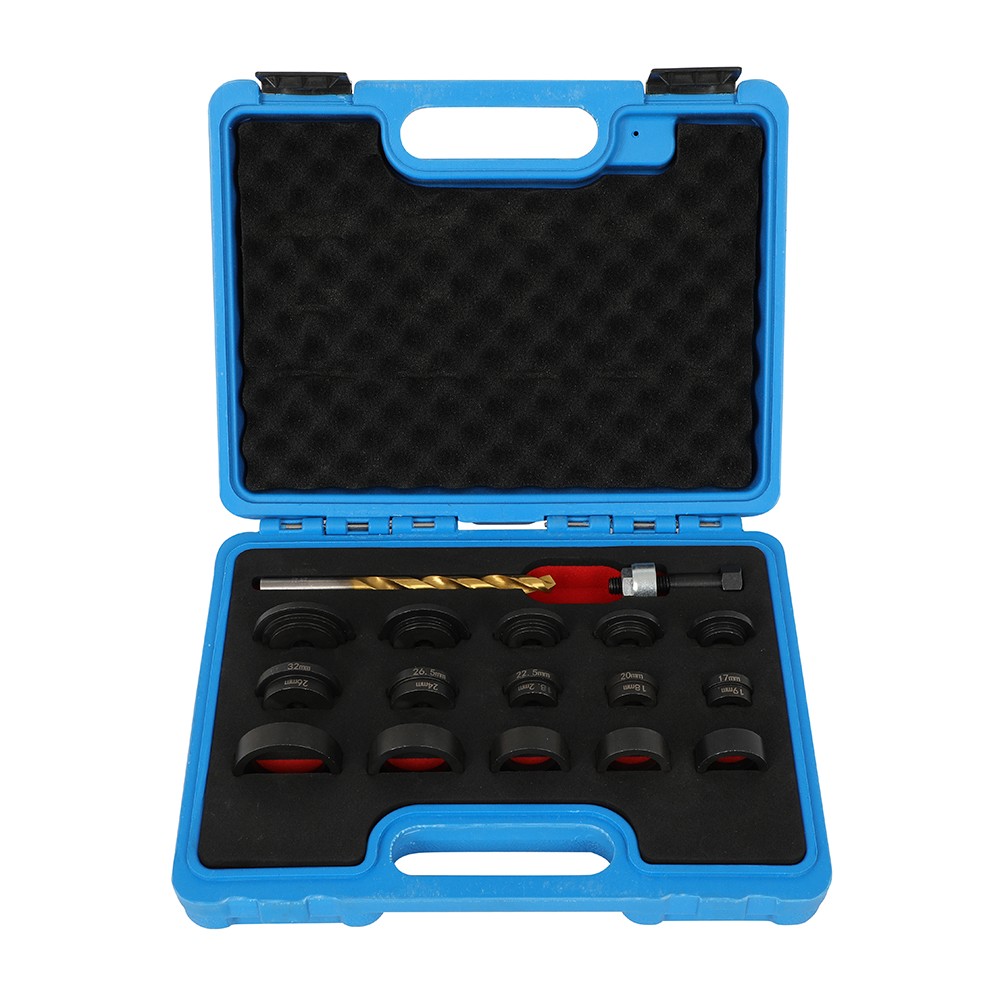 17pcs Universal Punches Set for Installing Parking Sensors