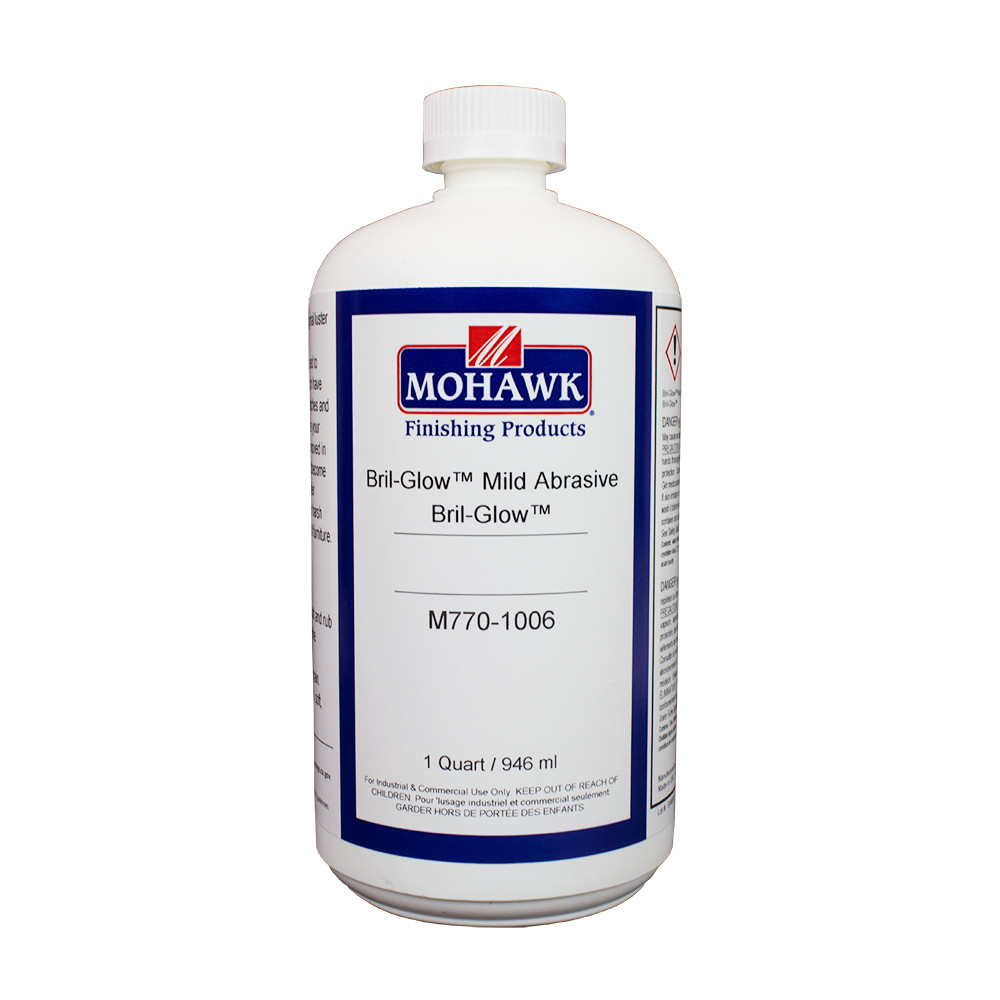 Mohawk Bril-Glow™ RUBBING COMPOUND polish/cleaning of antique radio/furniture