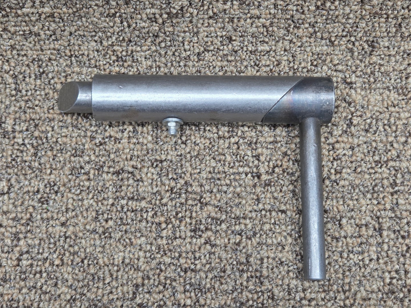 6" Right Slam Action Gate Latch Spring Loaded Angled Pin Grease Zerk