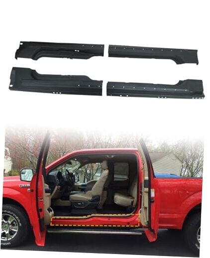 Rocker Panel Fit for 2009-2014 F150 Extended Cab Super Cab Driver Side &
