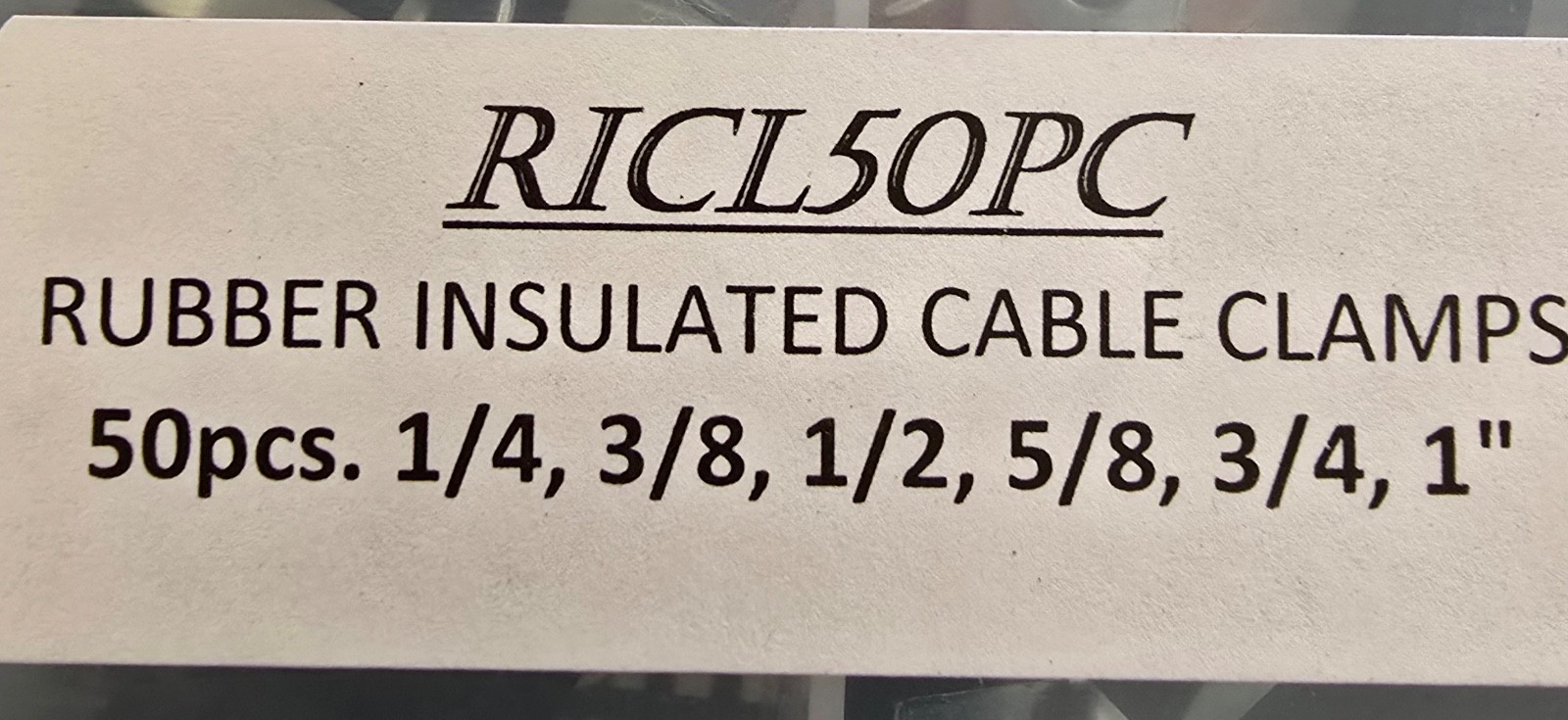 Rubber Insulated Clamps Set