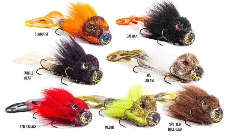 Strike Pro Miuras Mouse Twin Tail Softbait Lure Slow Sinking Bait - 23cm 95g