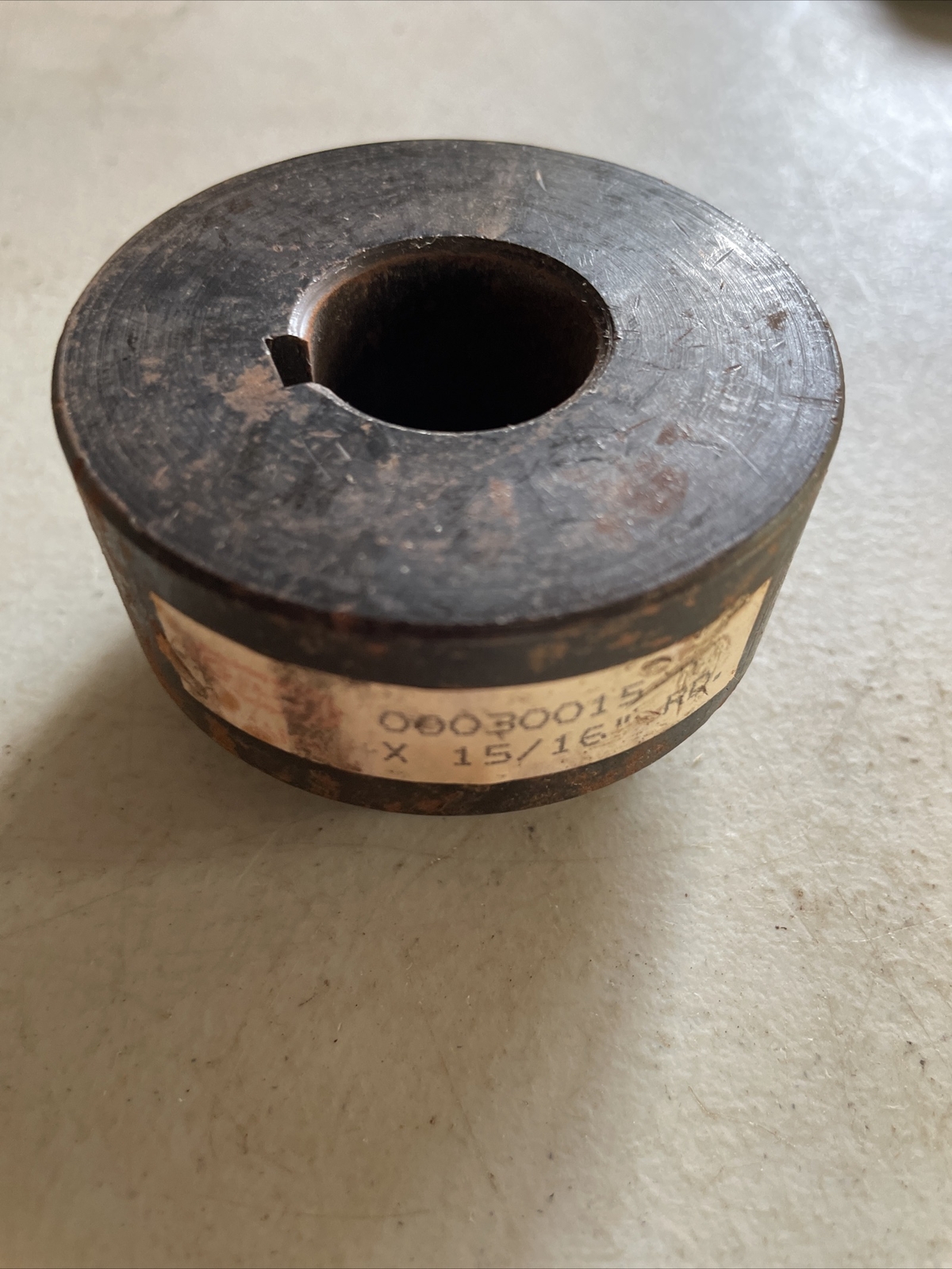 G & G 00030015, 15/16" Bore Weld on Hub For X Series With Keyway Round