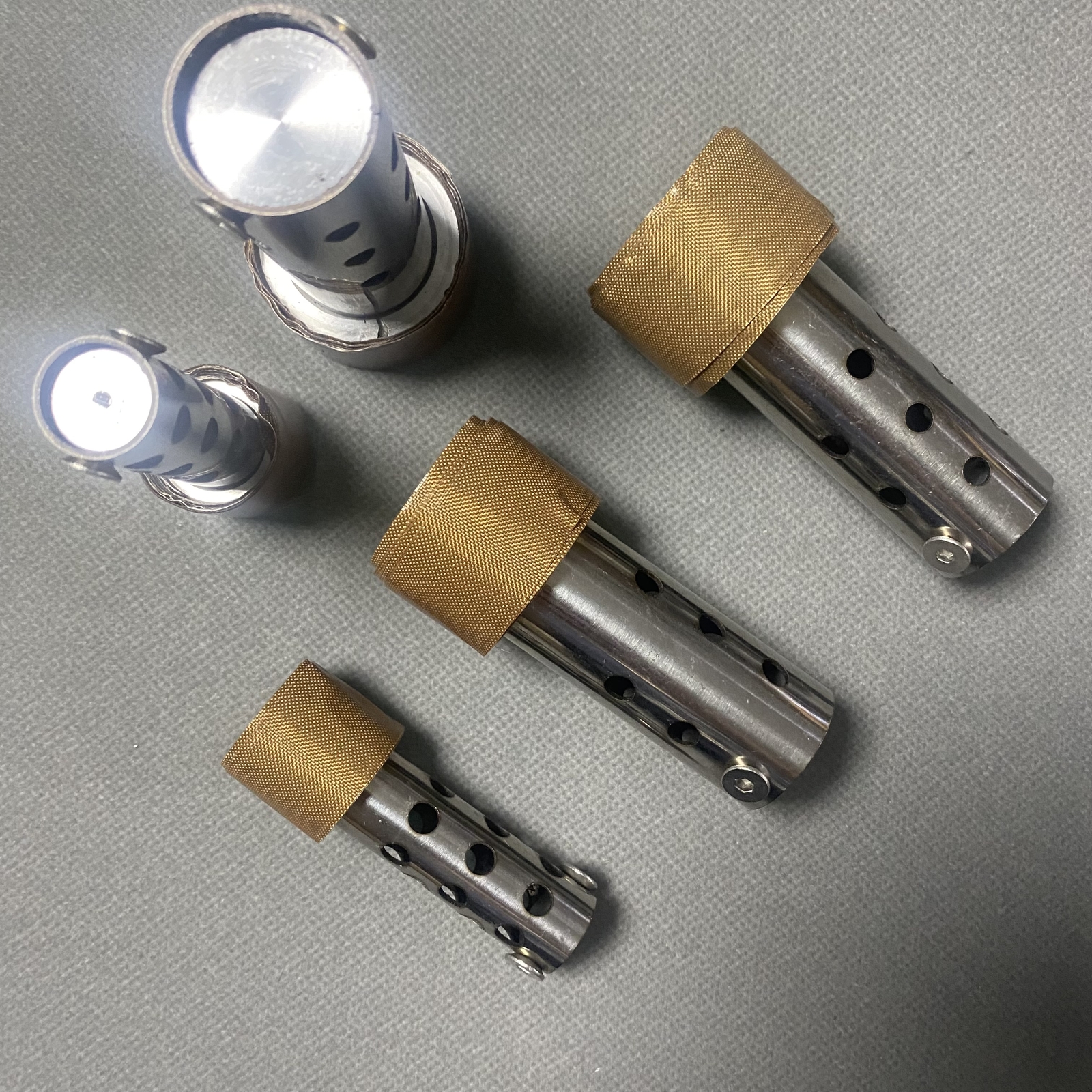 Motorcycle Muffler Plug 35/30/20/25mm Exhaust Pipe Modification Universal ﻿DB