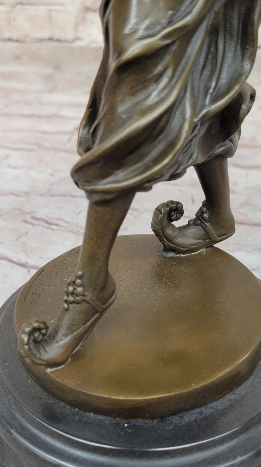 Art Deco Collectible Turkish Dancer Bronze Statue by CL J R Colinet Detailed