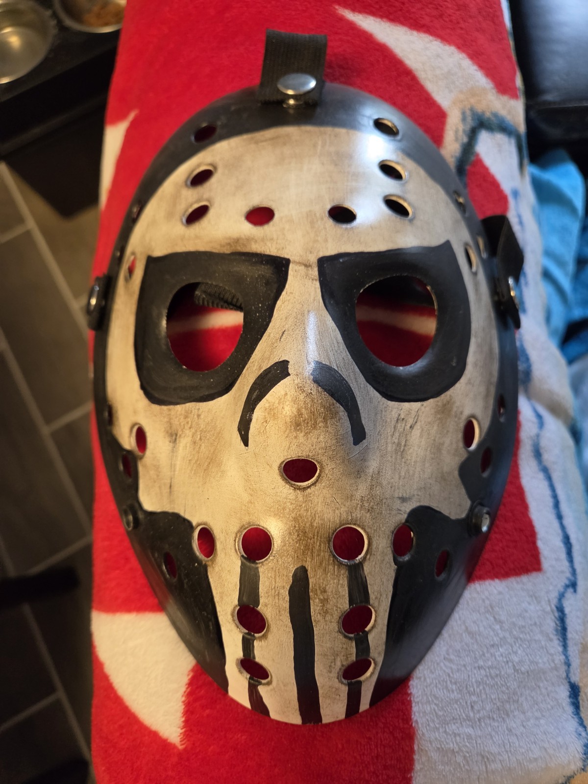 Custom Hockey Mask - Punisher Skull - Mint Condition