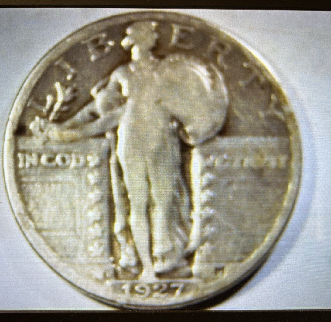 1927 d standing liberty quarter, Scared Better Date Fine+ To Very Fine