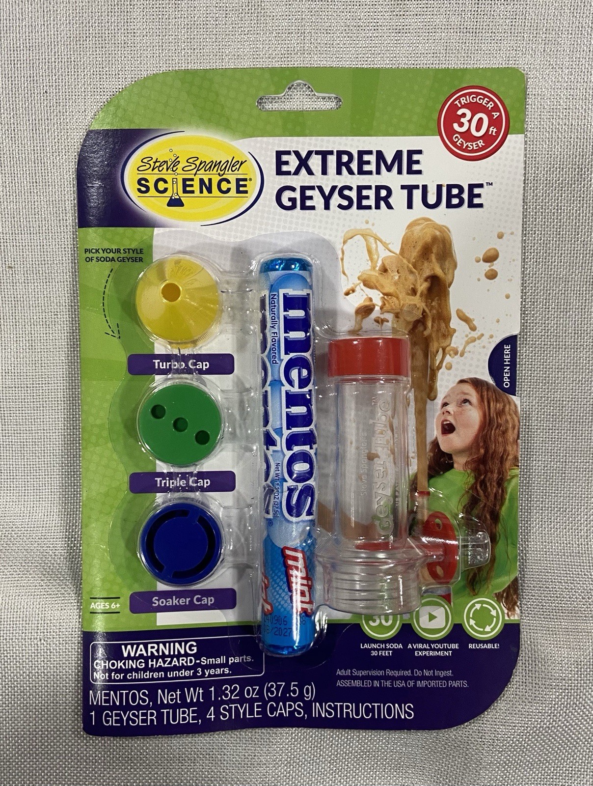 Steve Spangler Science “Extreme Geyser Tub” Science Kit for Kids