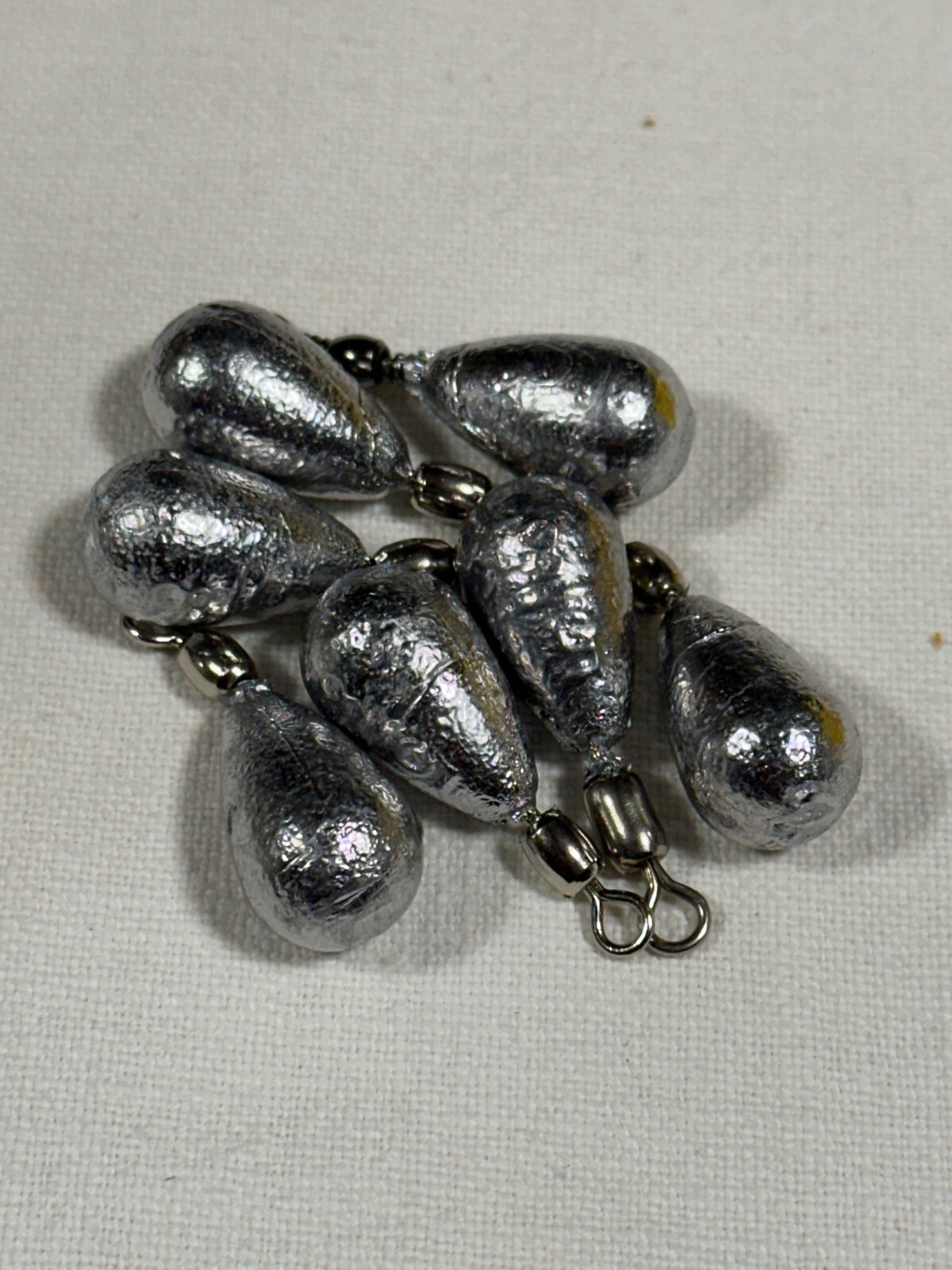 Bass Casting Fishing 3/8 & 5/8 oz Sinkers with swivel Bell Sinker FREE SHIPPING