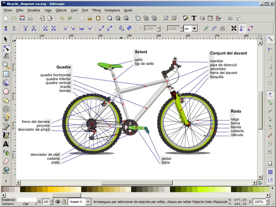 Vector Graphic Design Software for Windows & Mac ~ Inkscape Pro Illustrator ~ CD