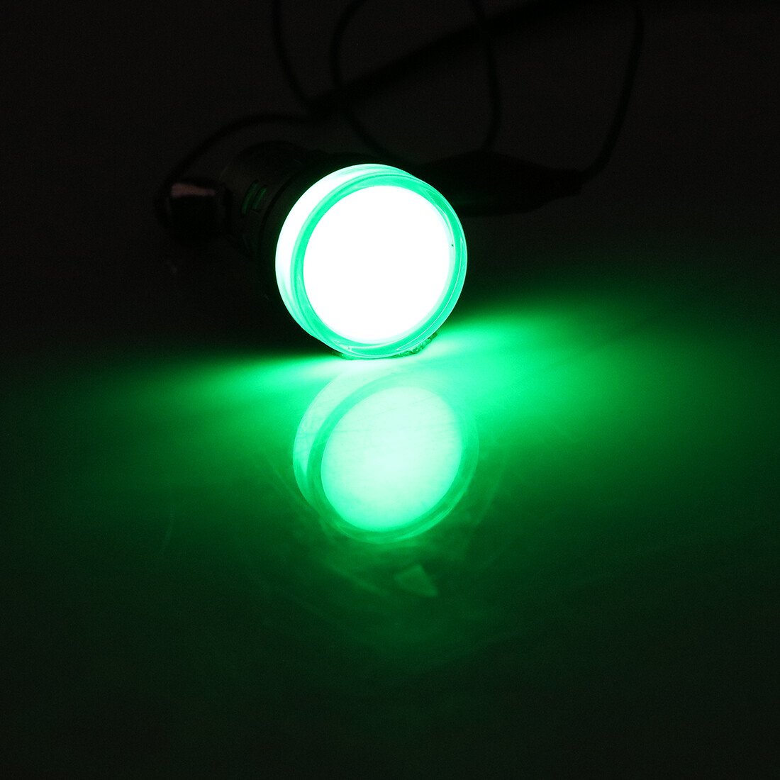 4 Packs LED Indicator Lights Flush Panel Mount Strong Conductivity Great Green
