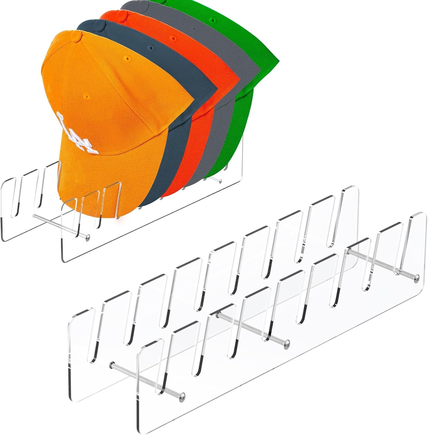 Hat Stand Organizer for Baseball s, Acrylic Hat Holder & Ra,