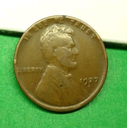 1927-D F Lincoln Wheat Penny Cent -Nice Detail #112