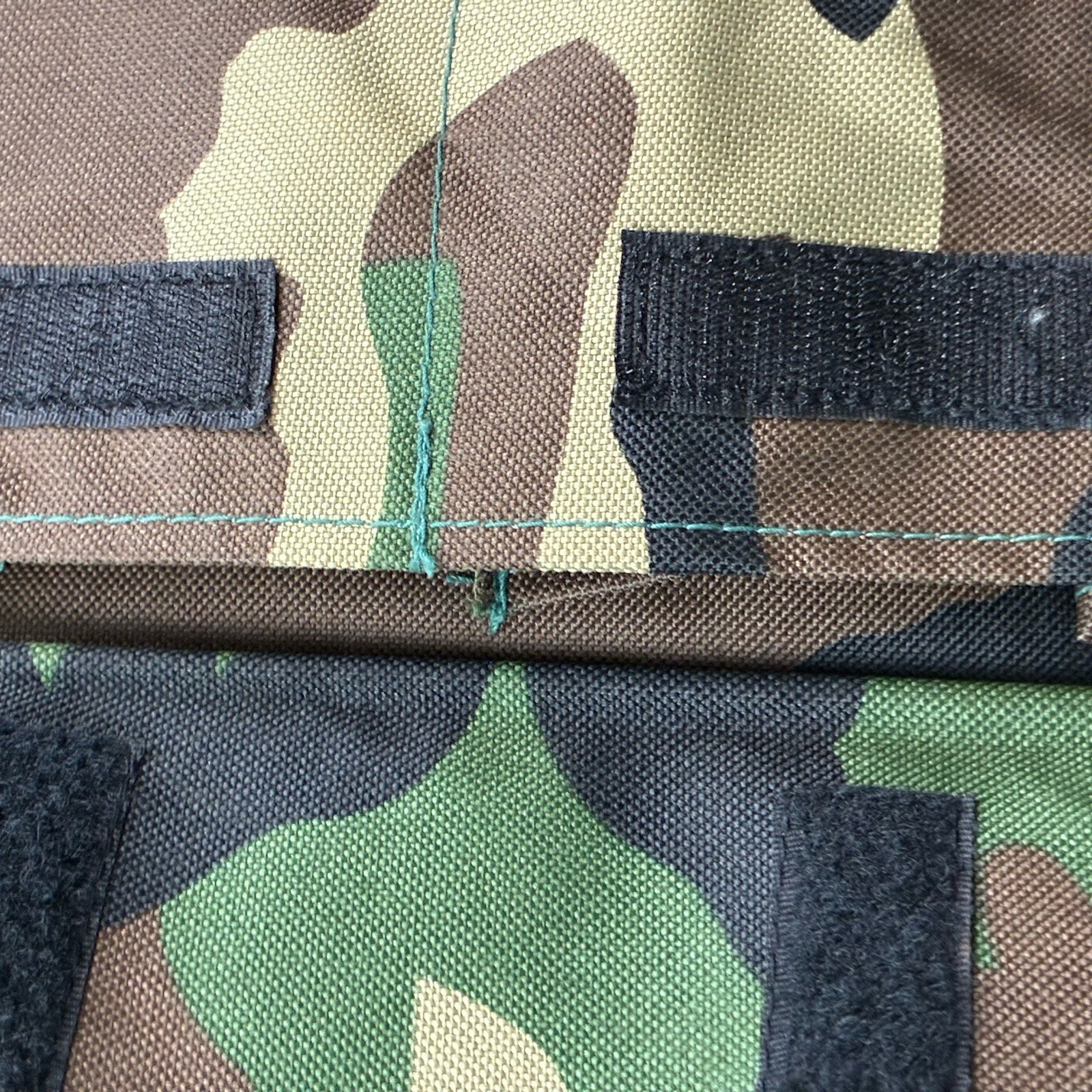 Tactical Perf Padded Reversible Camo/Black Vest Multi-Pockets Size Adjustable