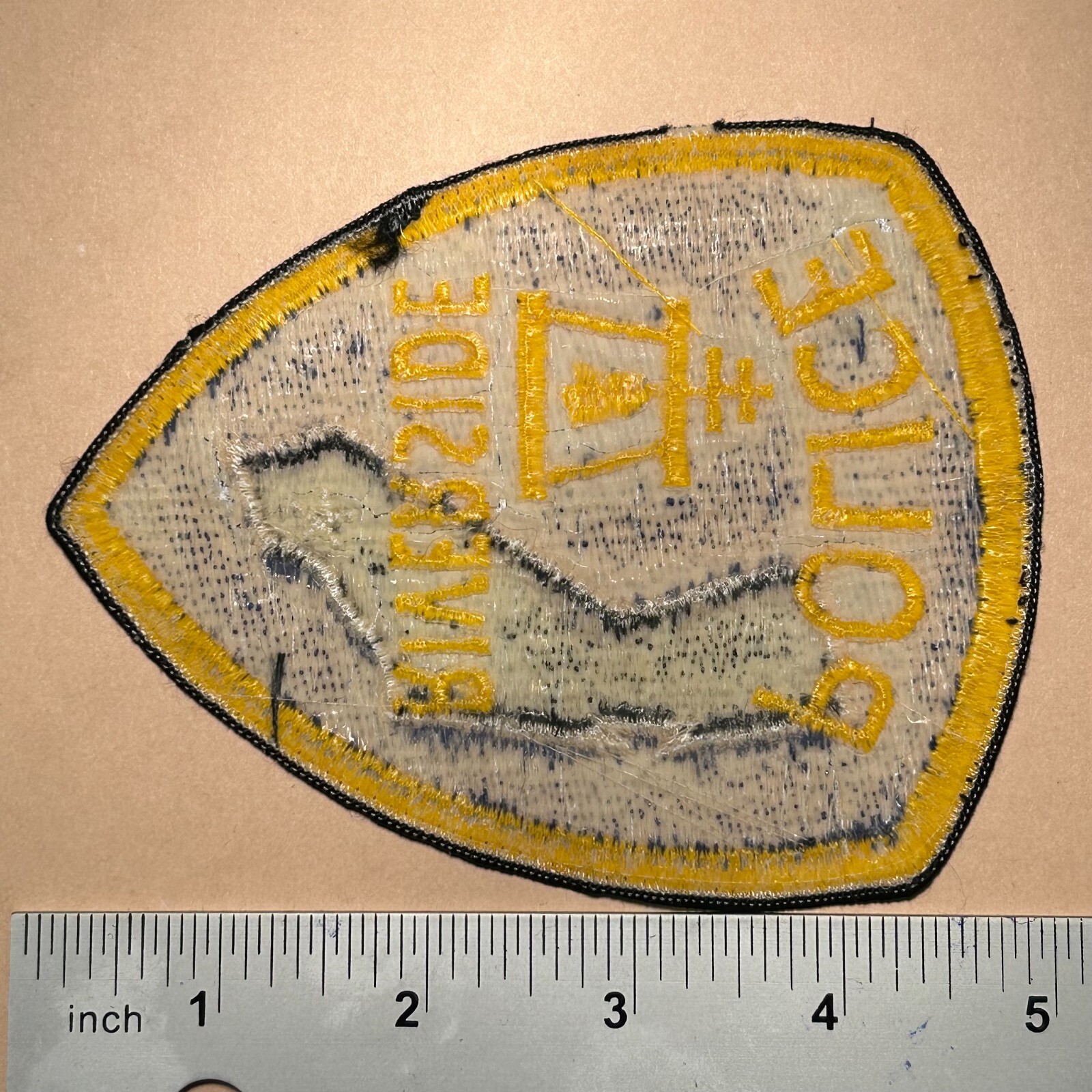 Riverside California Police Shoulder Patch