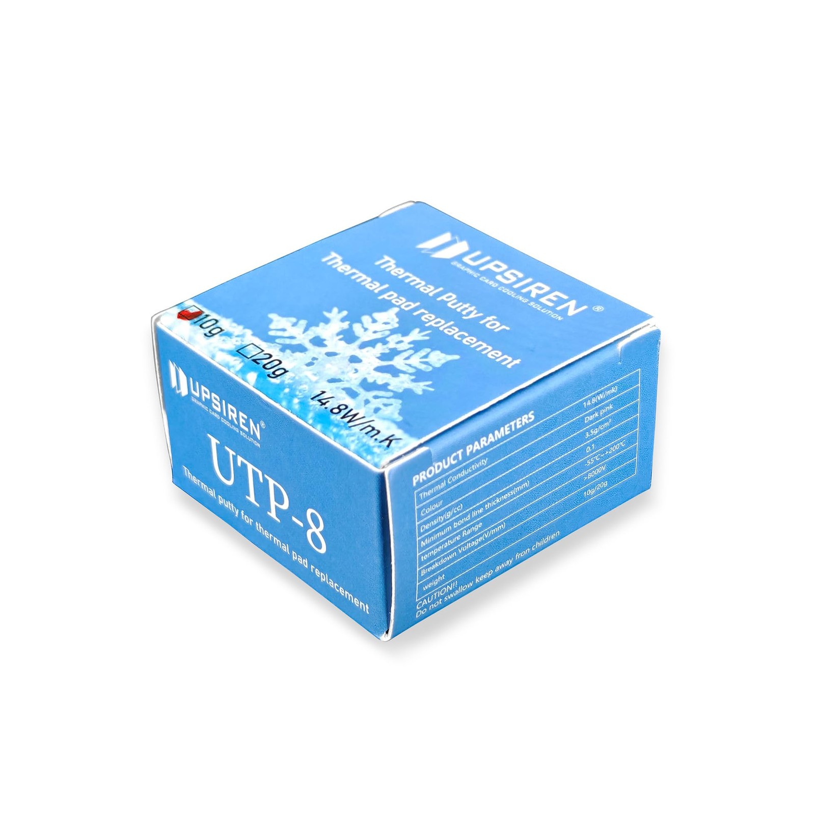 UTP8 14.8w/mk Thermal Putty VGA GPU IC Processor Rapid Cooling Paste 20g