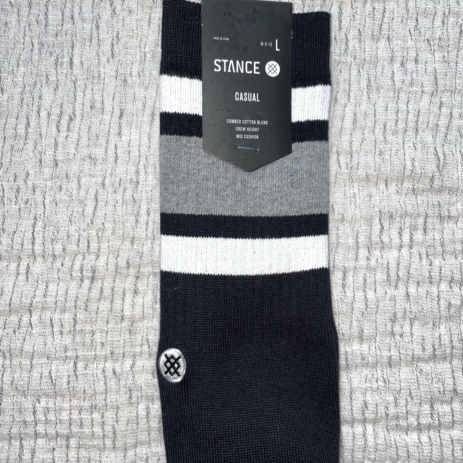 STANCE Men's Socks Tab Crew Size LARGE Various Comfort & Butterblend Styles NEW