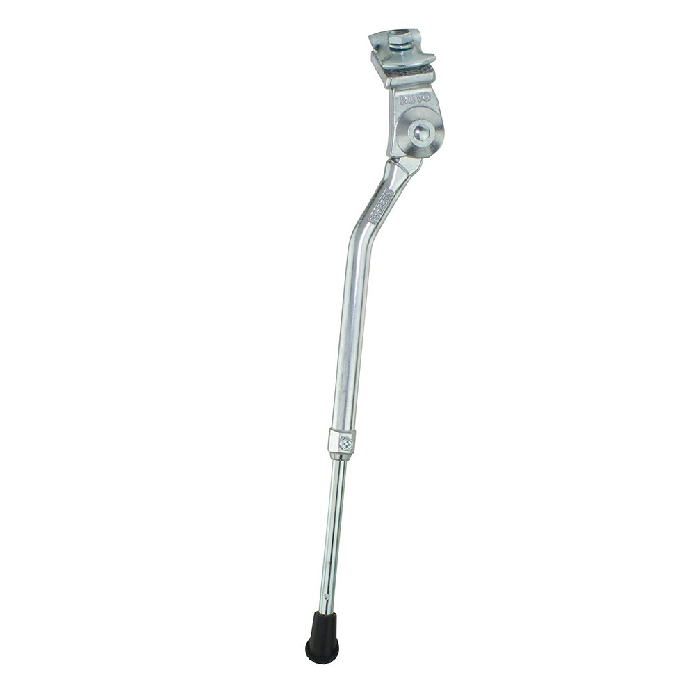 Adjustable Alloy Bike Kickstand Center Silver Bicycle Kick Stand