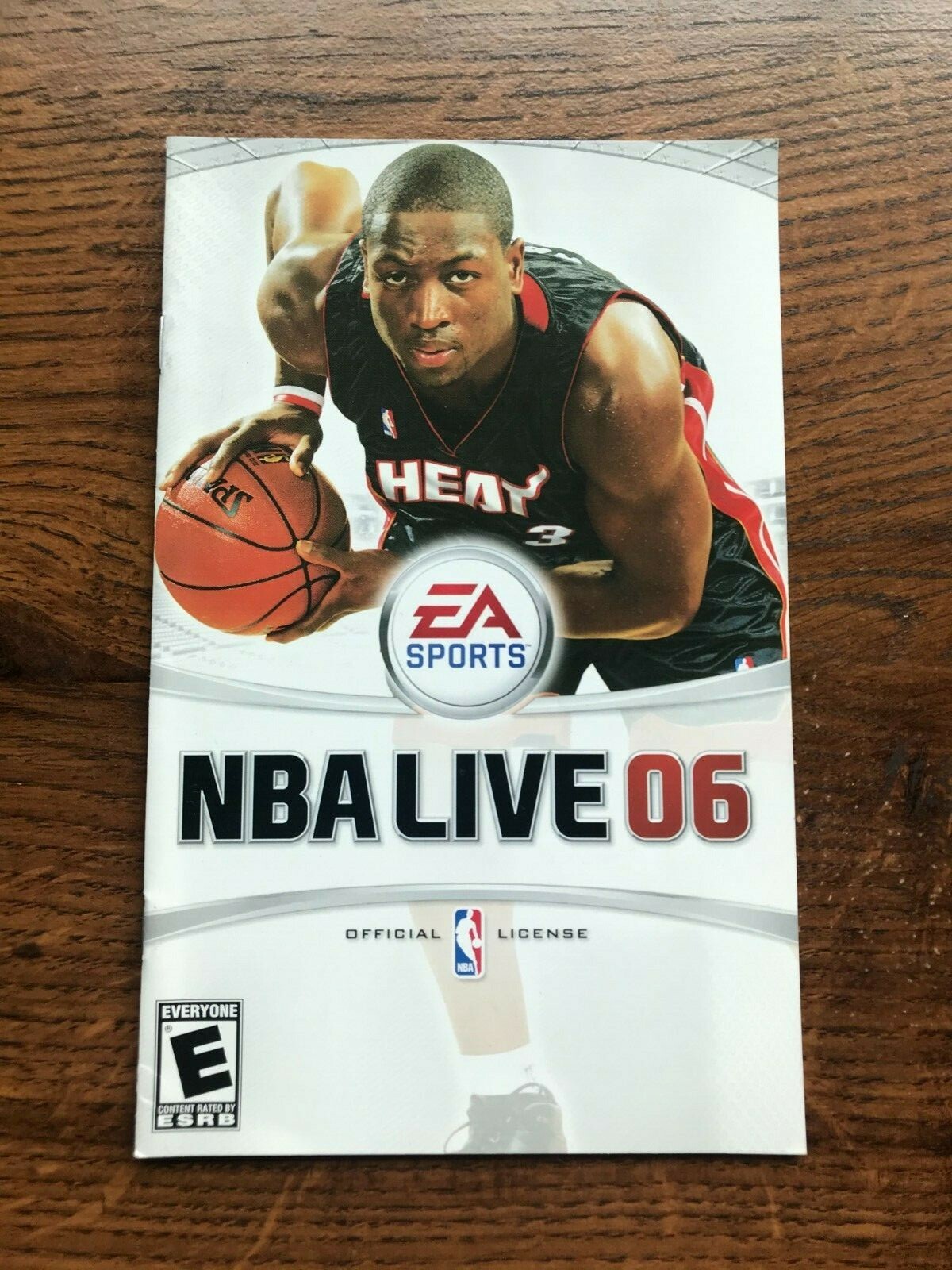 NBA Live 06 2006 Basketball PS2 Playstation 2 Instruction Manual Only