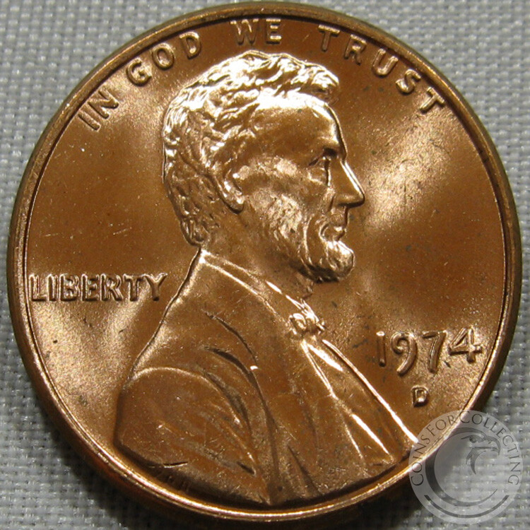 1974-D UNC LINCOLN MEMORIAL PENNY NICE COIN **MAKE AN OFFER**